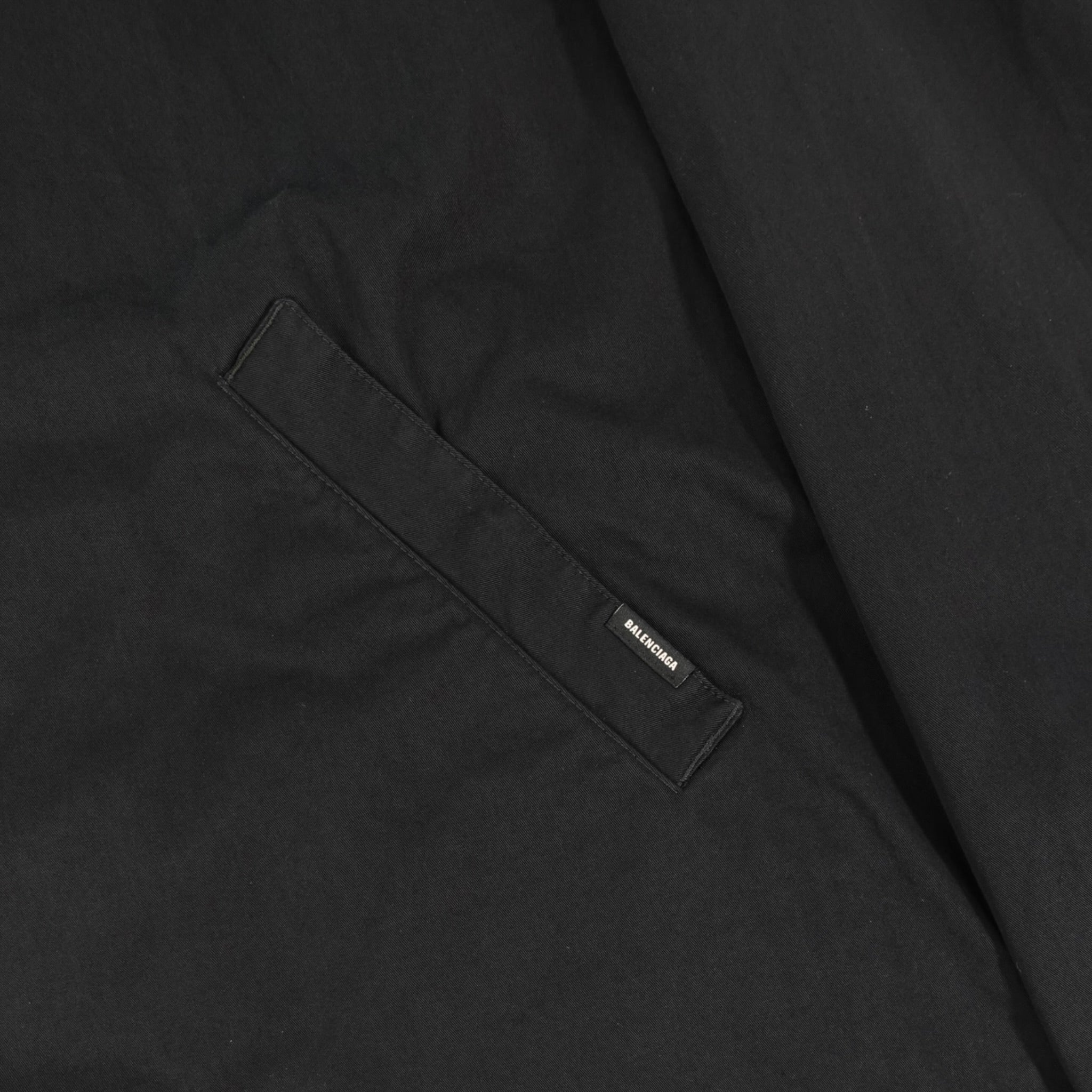 Balenciaga Hooded Jacket in Navy
