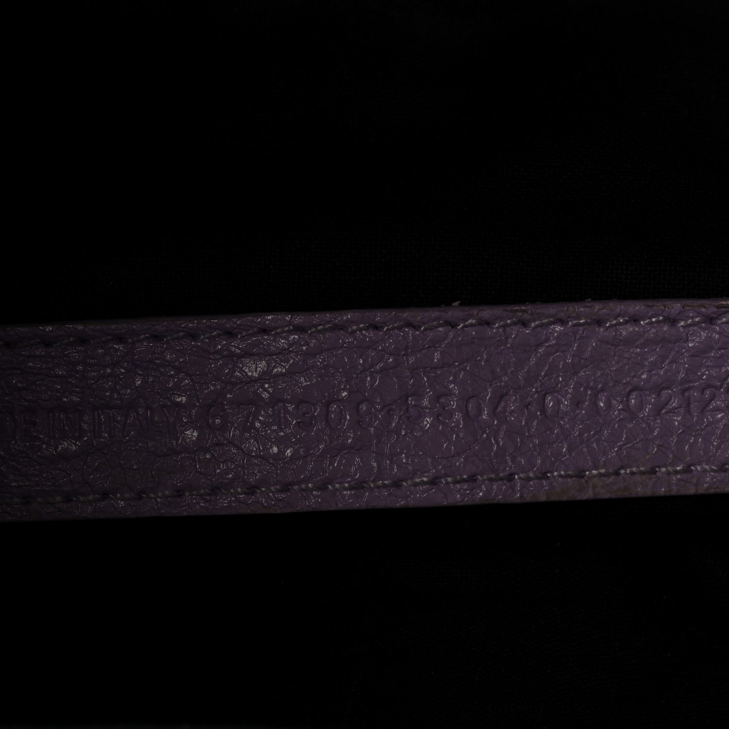 Agneau Arena Le Cagole Shoulder Bag XS Lilac