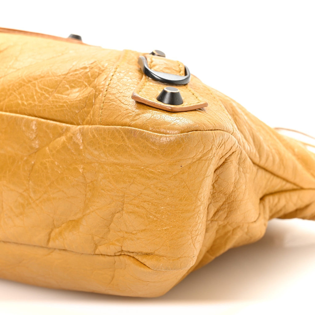 Agneau Classic Hardware First Jaune Moutarde