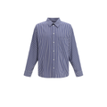 Embroidered Poplin Oversized Shirt