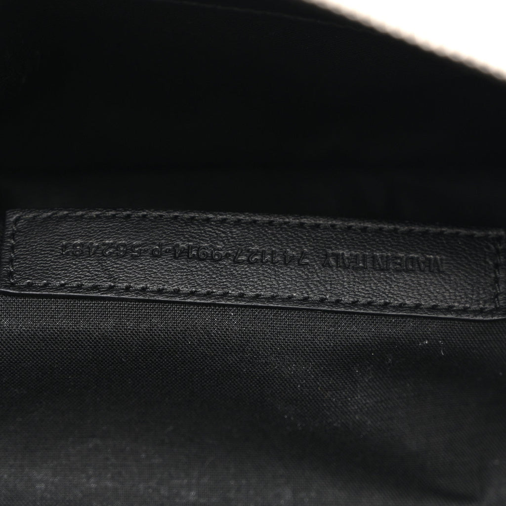Arena Lambskin Raver Shoulder Bag Nacre
