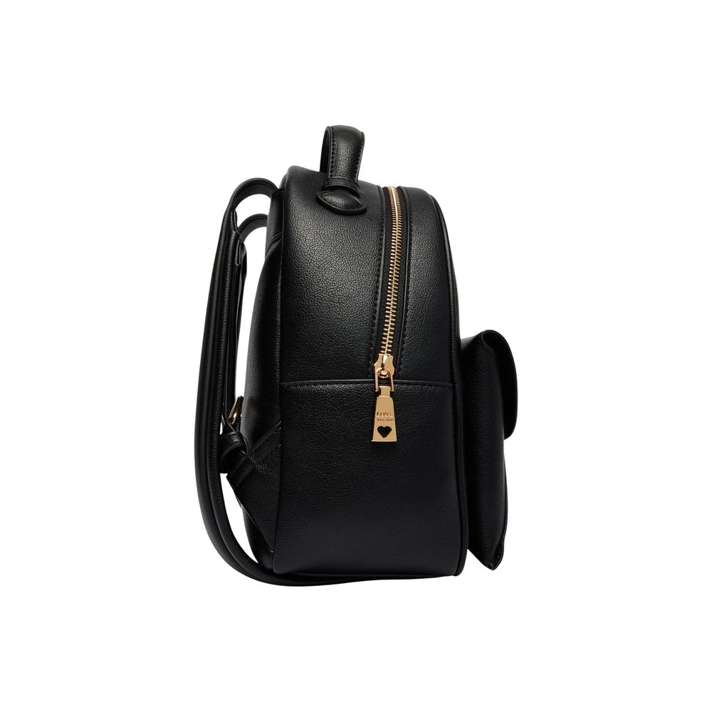 Polyurethane Heart Detail Backpack