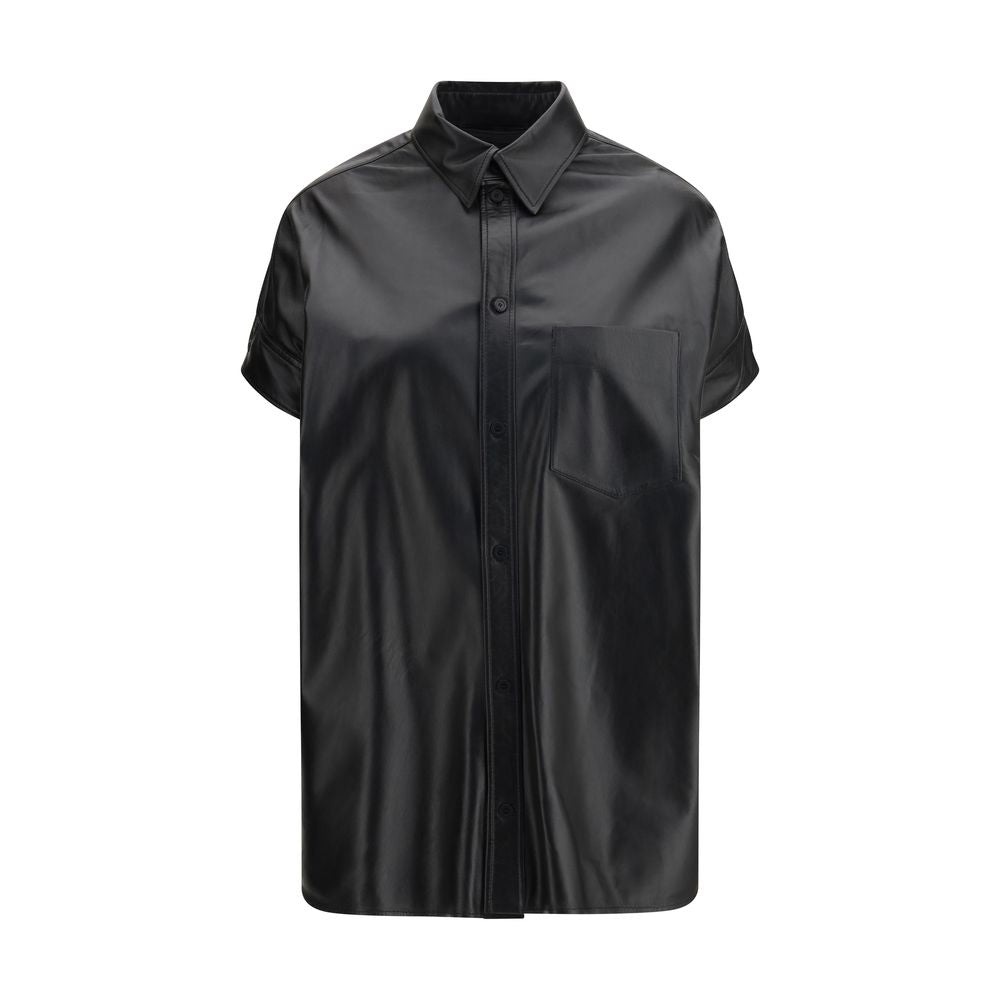 Balenciaga Black Lamb Ovis Aries Aries Shortsleeve women Shirt