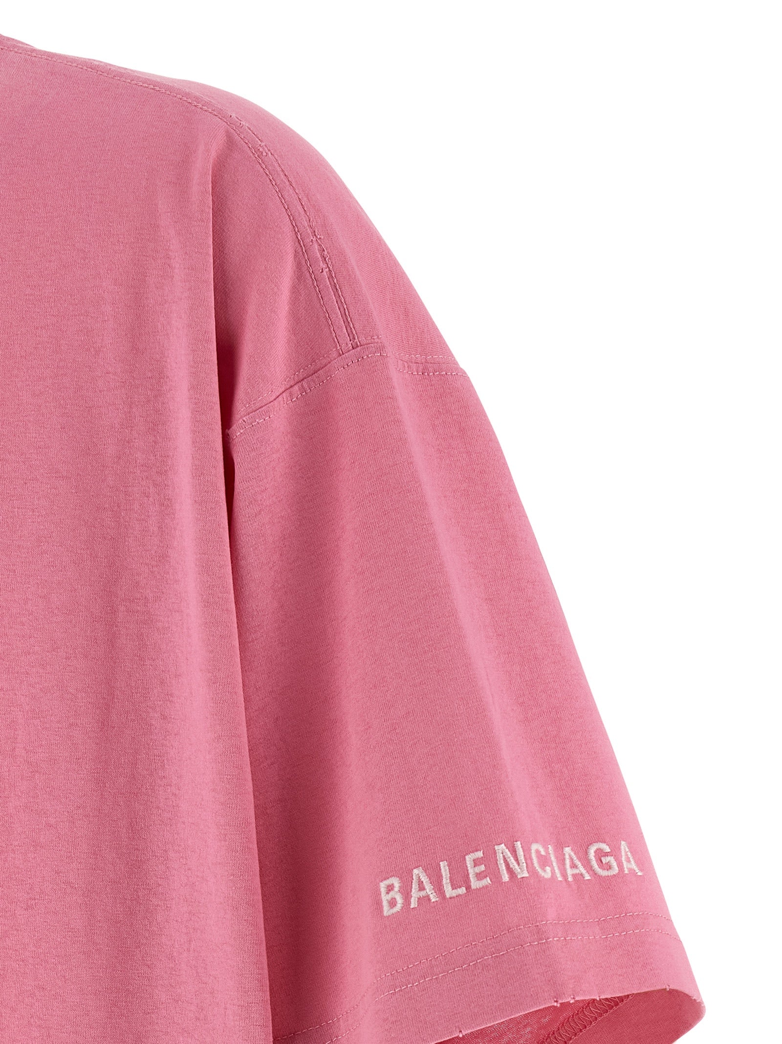 Balenciaga Multicolor Cotton Women's T-Shirt