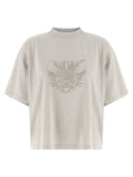 Balenciaga White Cotton Women's T-Shirt