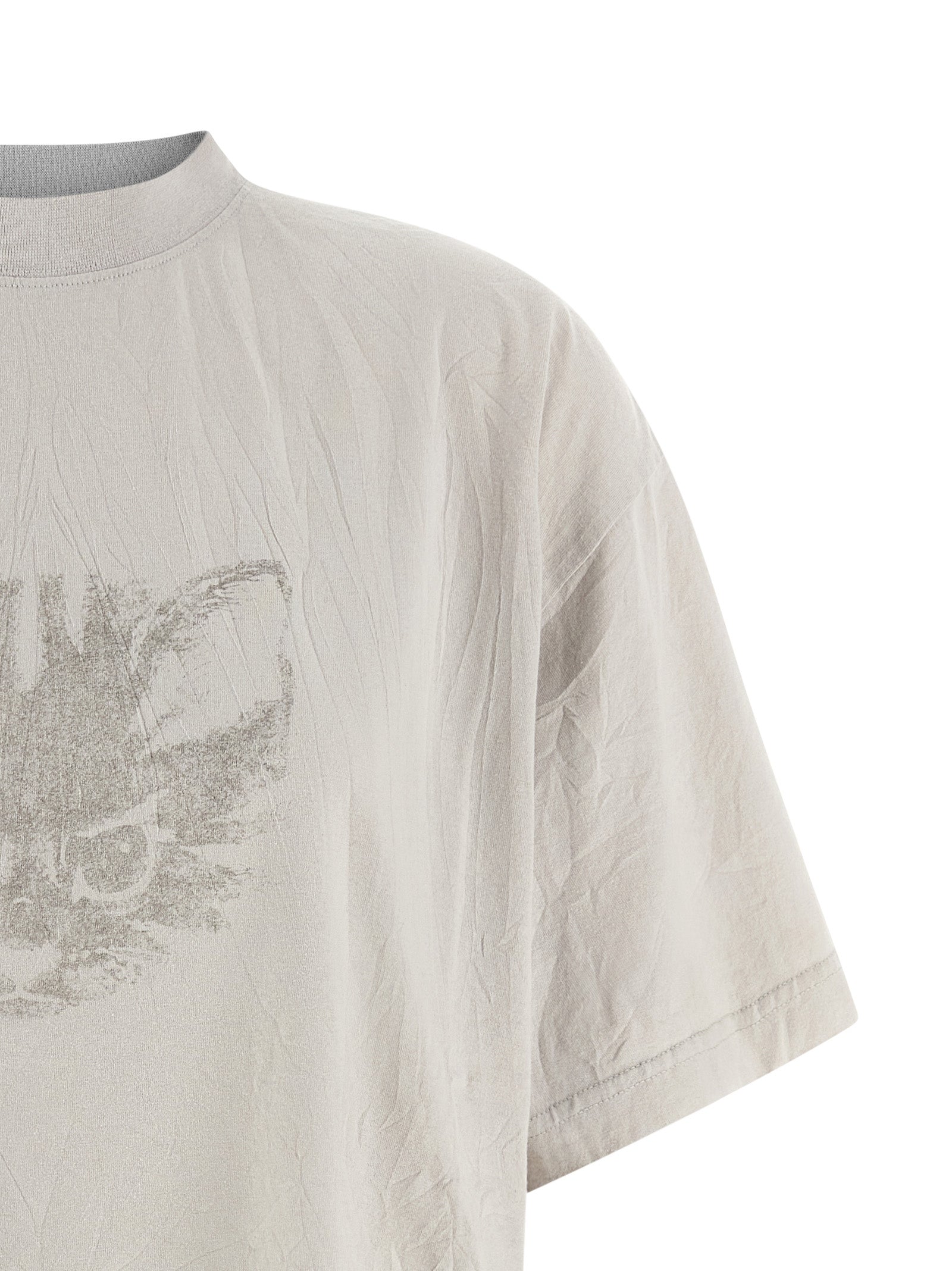 Balenciaga White Cotton Women's T-Shirt