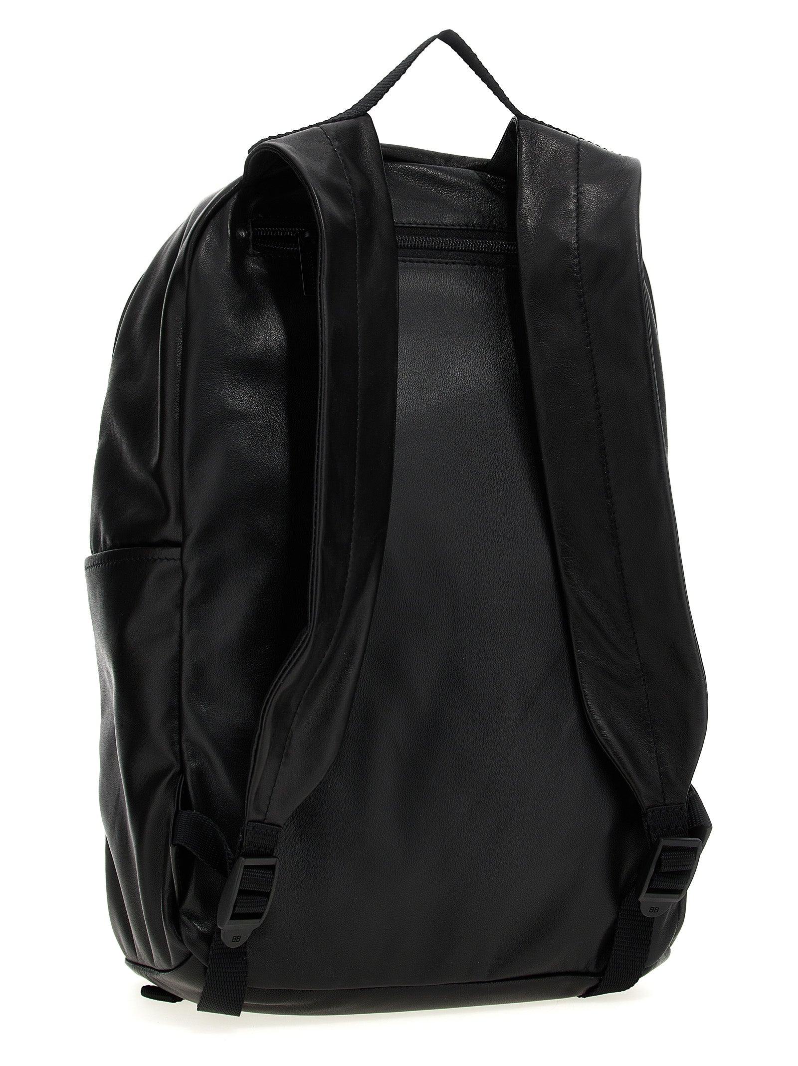 Bicolor Lamb Leather Backpack