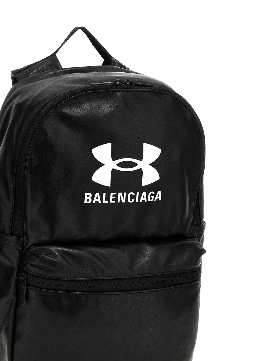 Bicolor Lamb Leather Backpack