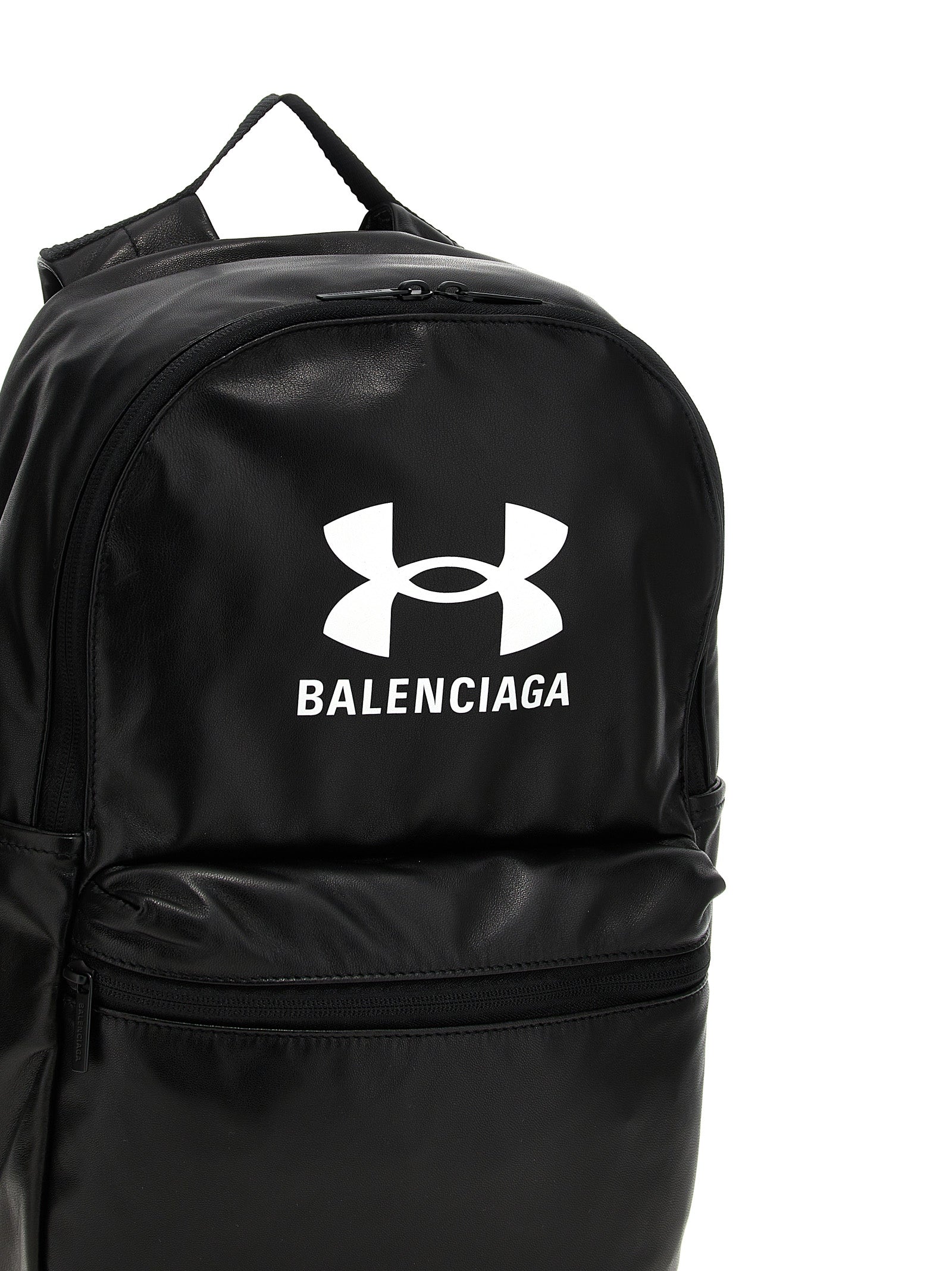 Bicolor Lamb Leather Backpack