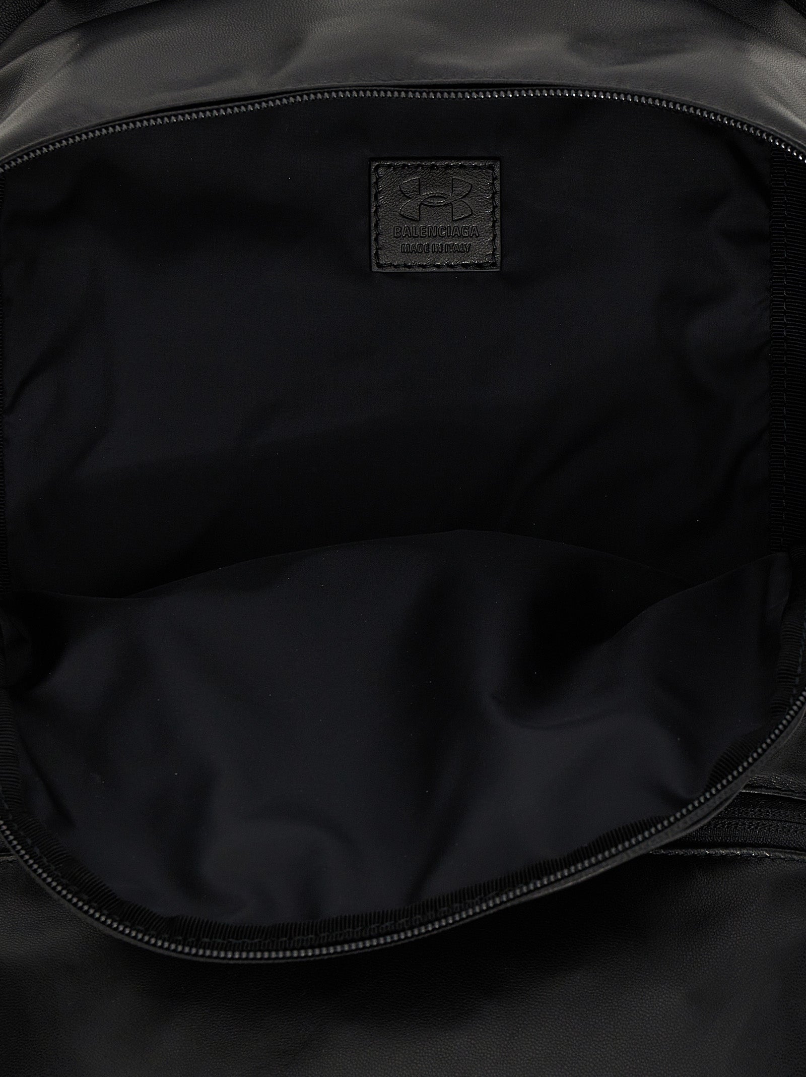 Bicolor Lamb Leather Backpack