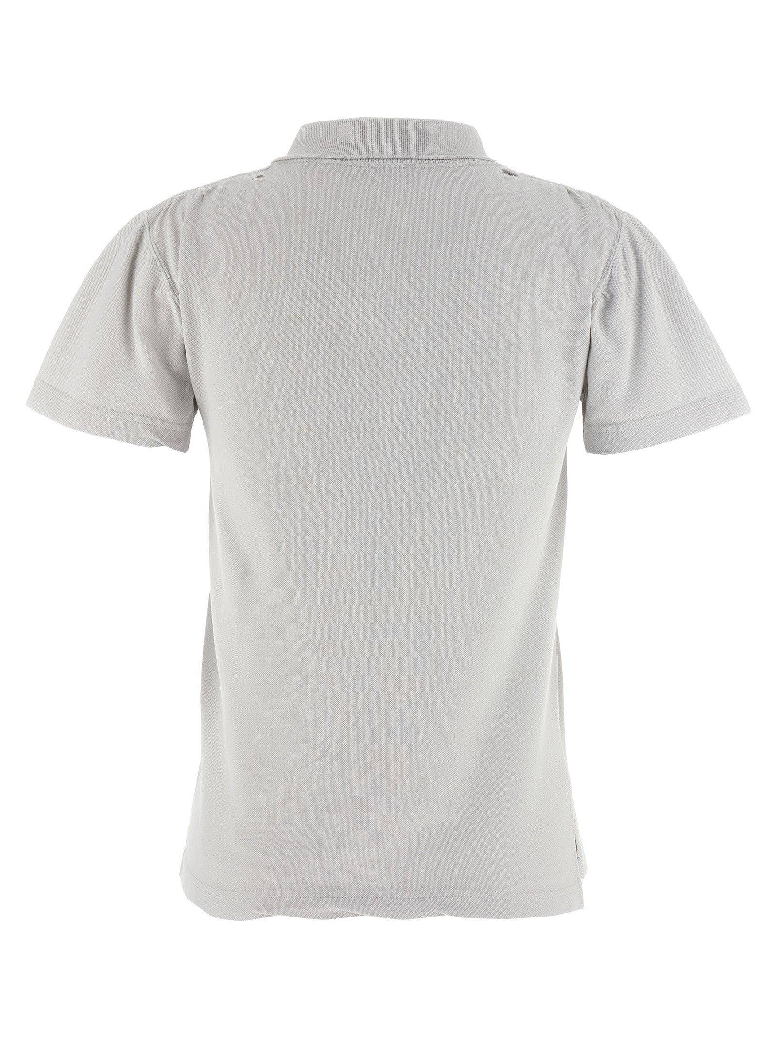 Balenciaga Gray Cotton Polo Women's Shirt