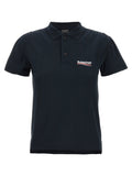 Balenciaga Blue Cotton Polo Women's Shirt