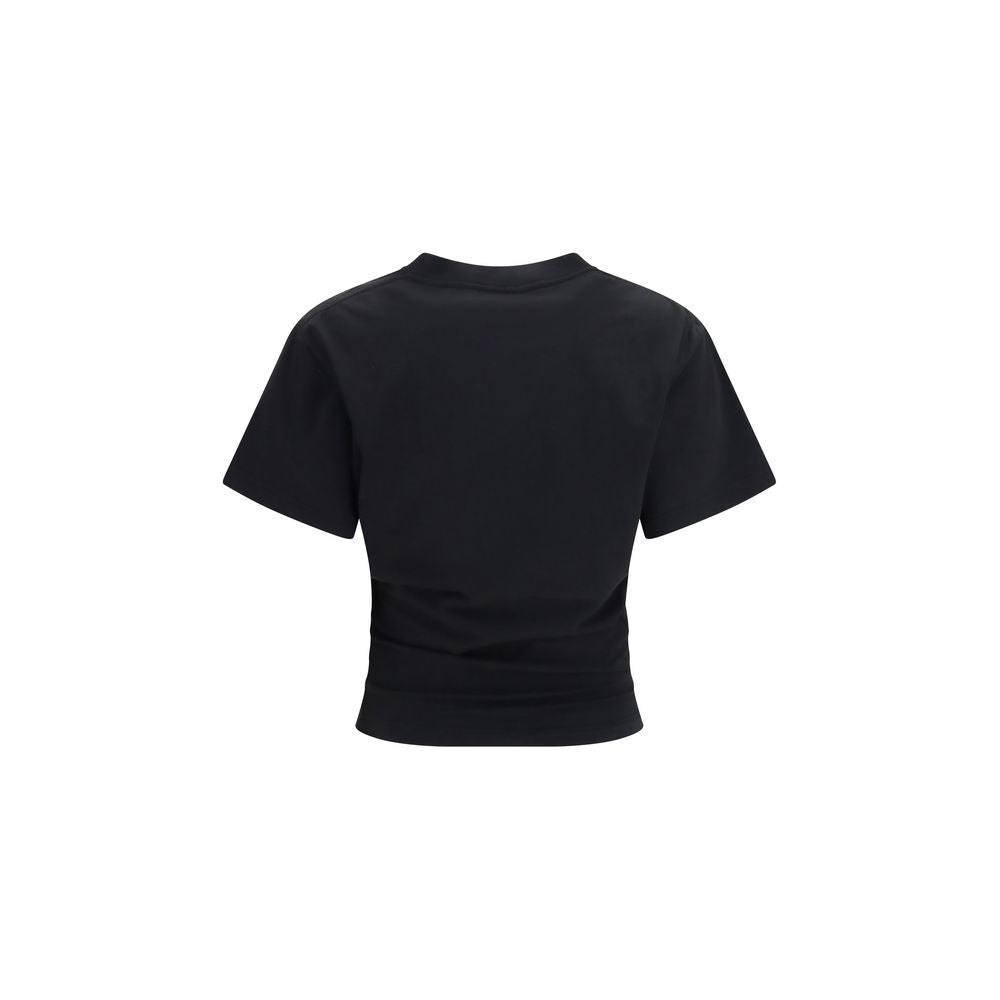 Balenciaga Black Cotton women T-Shirt