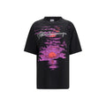 Balenciaga Black Cotton T-Shirt