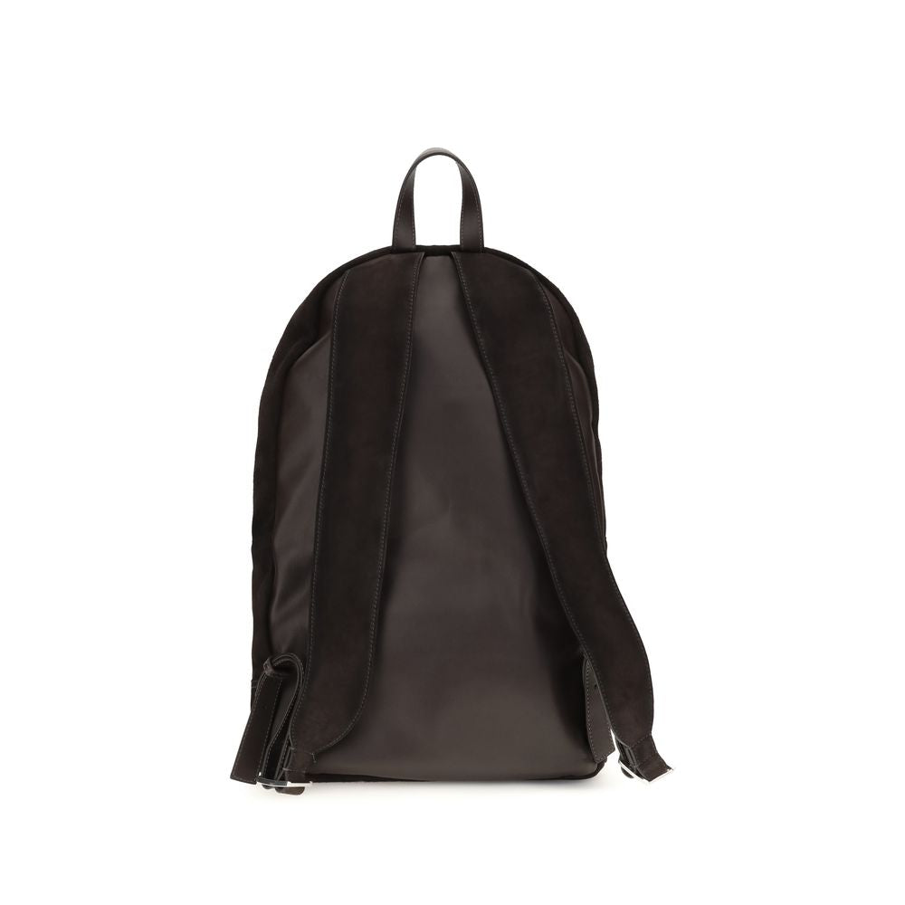 Suede Calf Leather Backpack