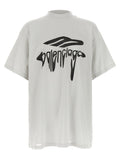 Balenciaga White Cotton Women's T-Shirt