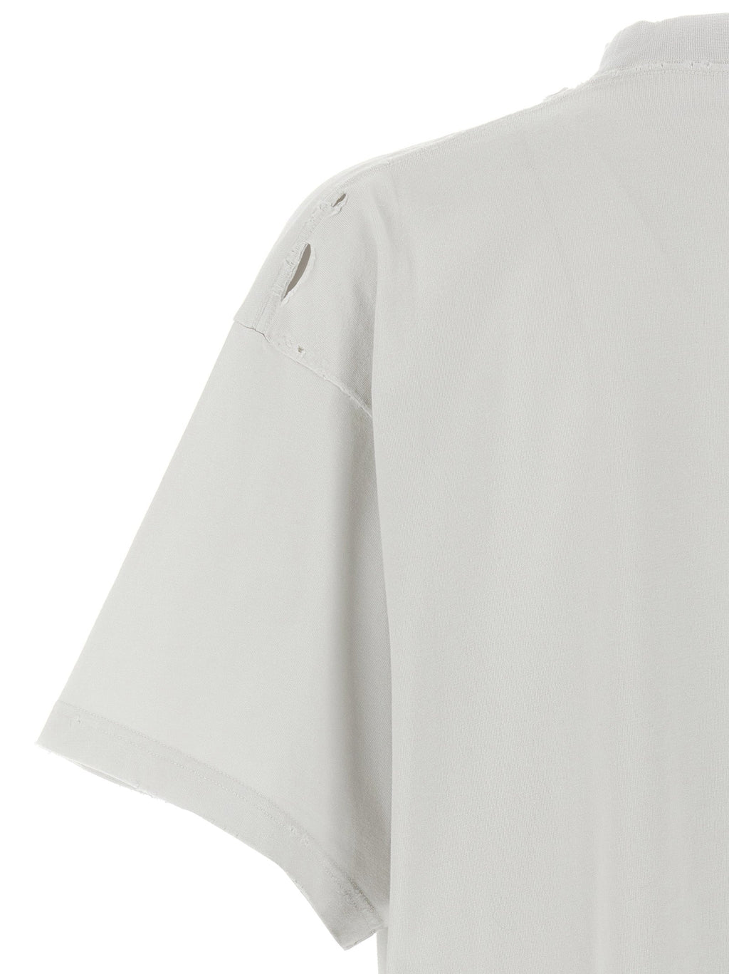 Balenciaga White Cotton Women's T-Shirt
