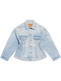 Balenciaga Balenciaga Hourglass silhouette denim women jacket