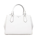 White Leather Shoulder Bag