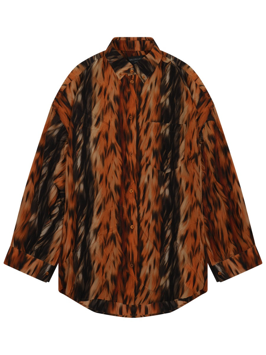 Balenciaga Women Silk Shirt