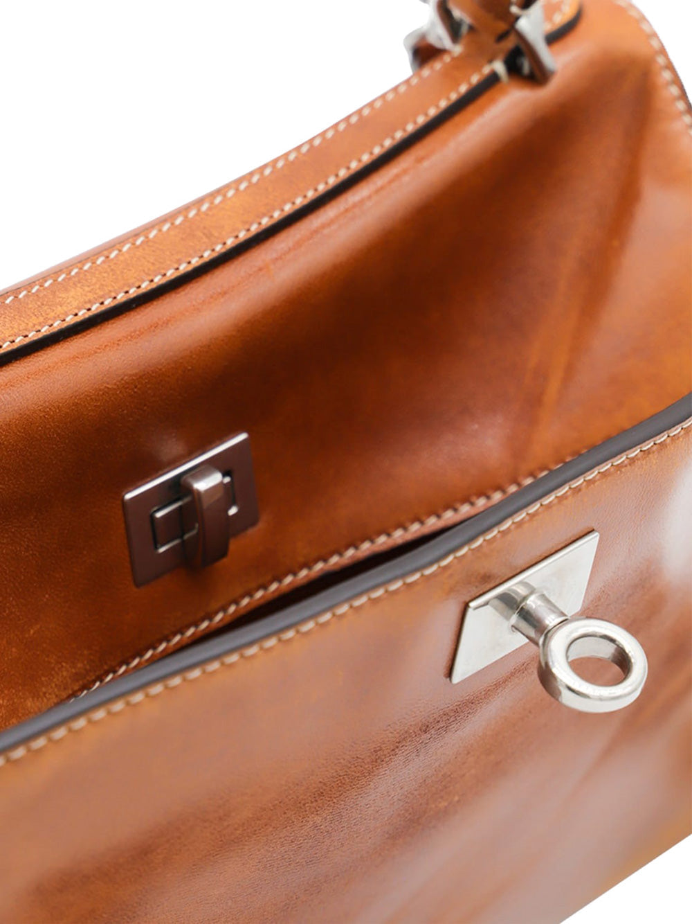 Balenciaga Women Rodeo Small Lambskin Handbag