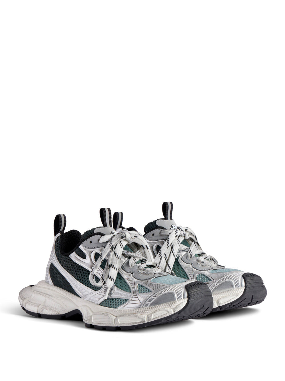 Balenciaga Men 3Xl Worn-Out Effect Gradient Sneakers