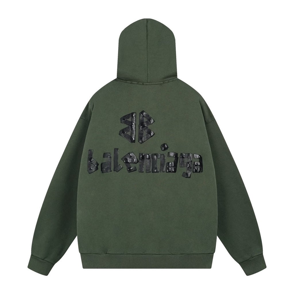 Balenciaga Print LOGO Hoodie