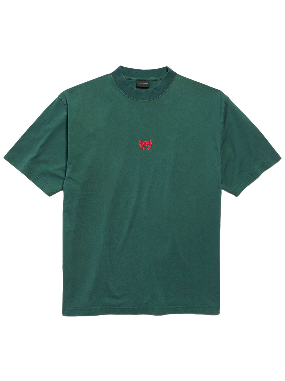 Balenciaga Men Laurel Medium Fit Jersey Classic T-Shirt
