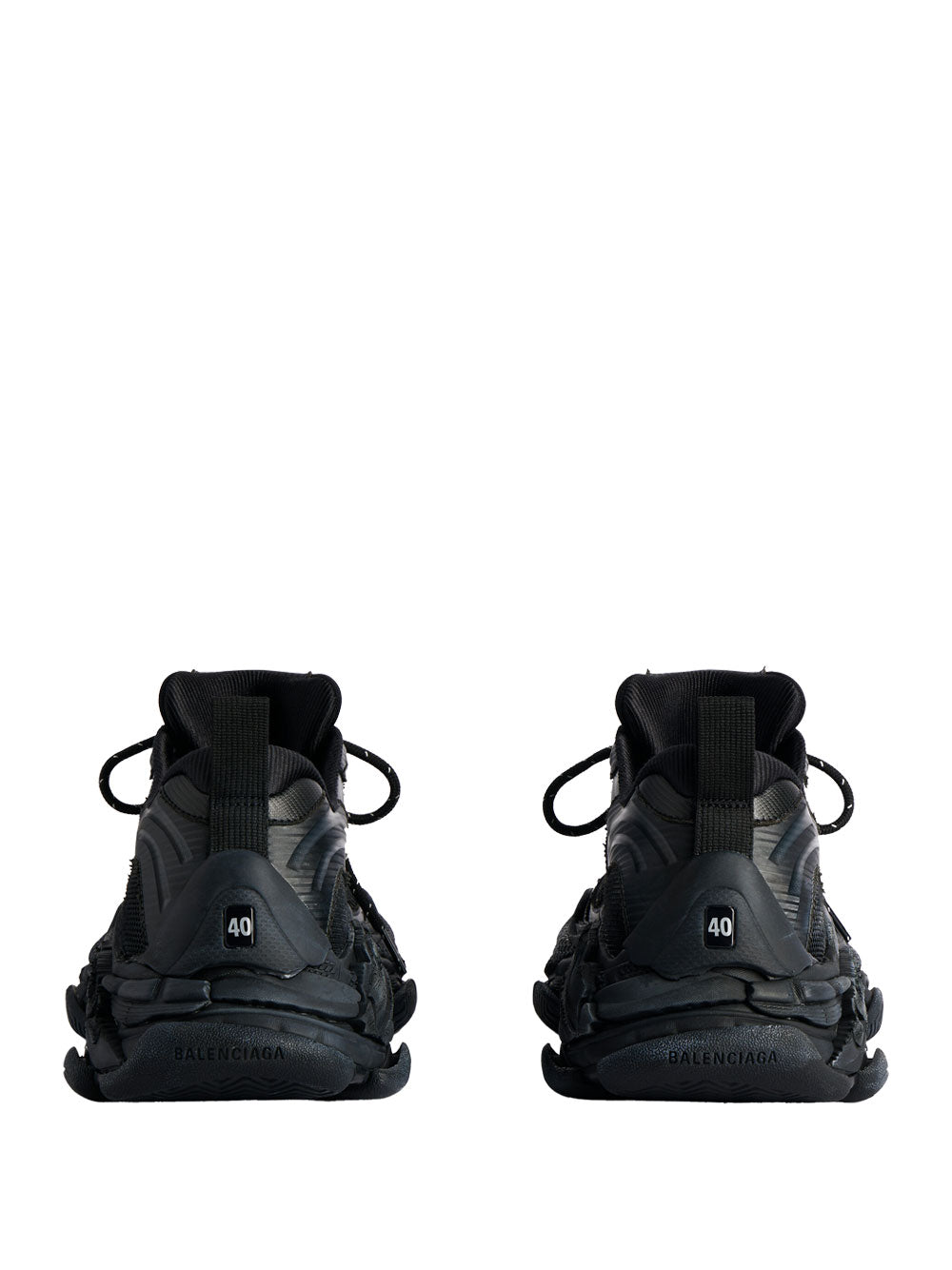 Balenciaga Women Triple S.2 Worn-Out Effect Mesh Sneakers