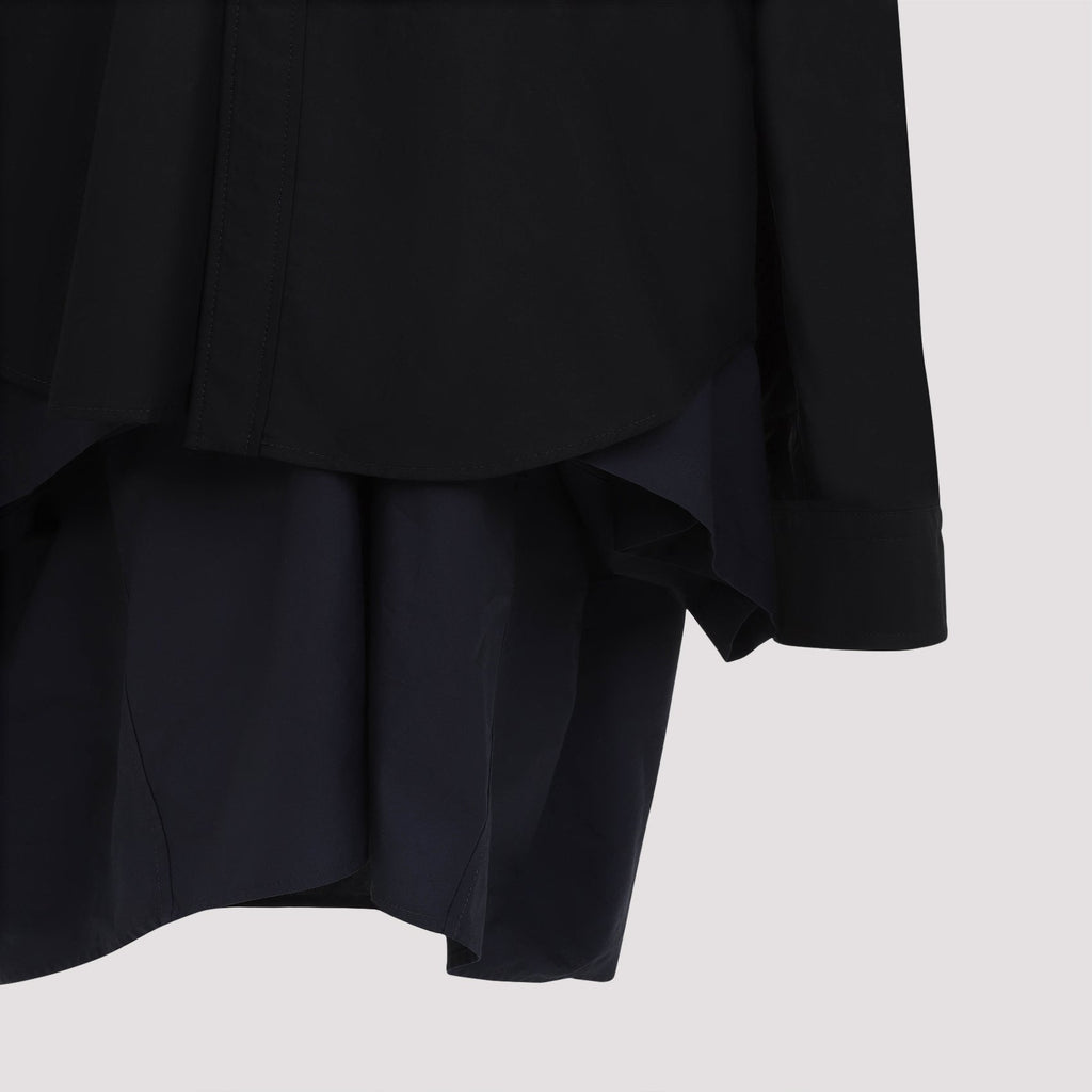 Balenciaga Maxi Patched Shirt Women