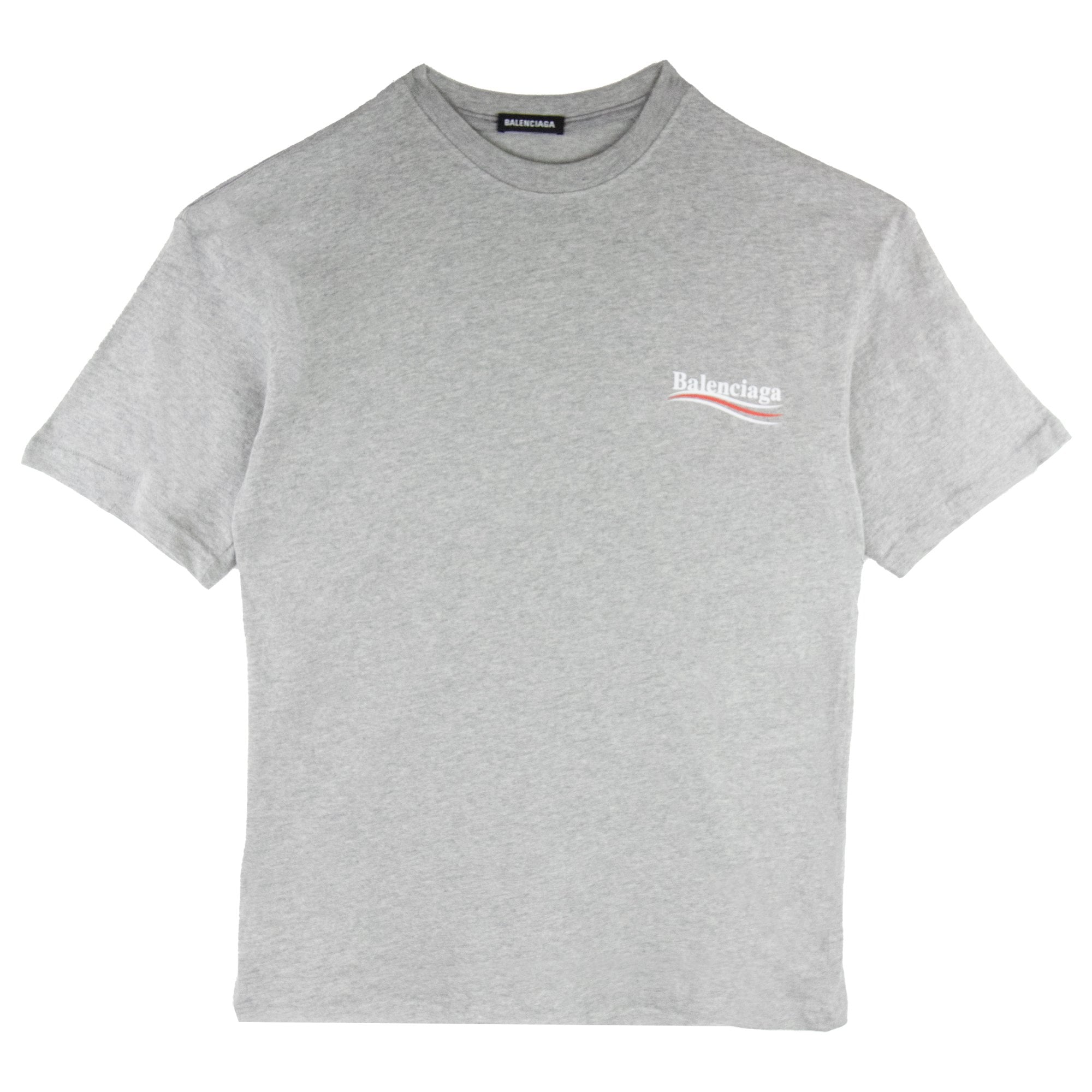 Balenciaga Political S/s T-Shirt Grey 1300