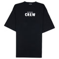 Balenciaga Oversized Crew T-Shirt Black