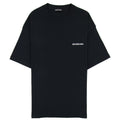 Balenciaga Logo Crewneck T-Shirt  Black