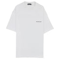 Balenciaga Logo Crewneck T-Shirt  White