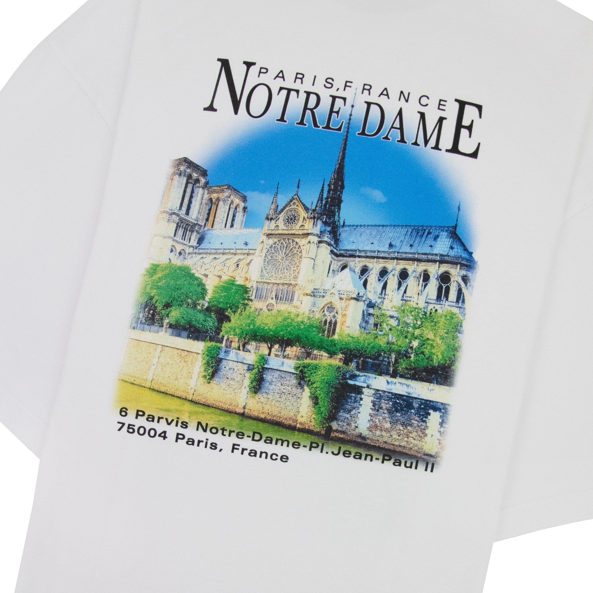 Balenciaga Sacr?-Coeur Print Oversized T-shirt White