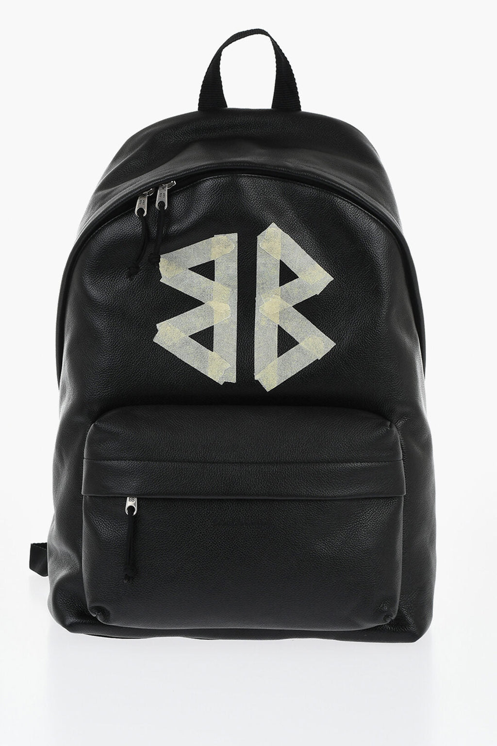 1500~Hammered Leather Backpack TAPE With Front Pocket