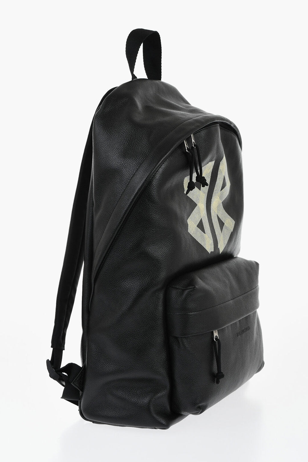 1500~Hammered Leather Backpack TAPE With Front Pocket