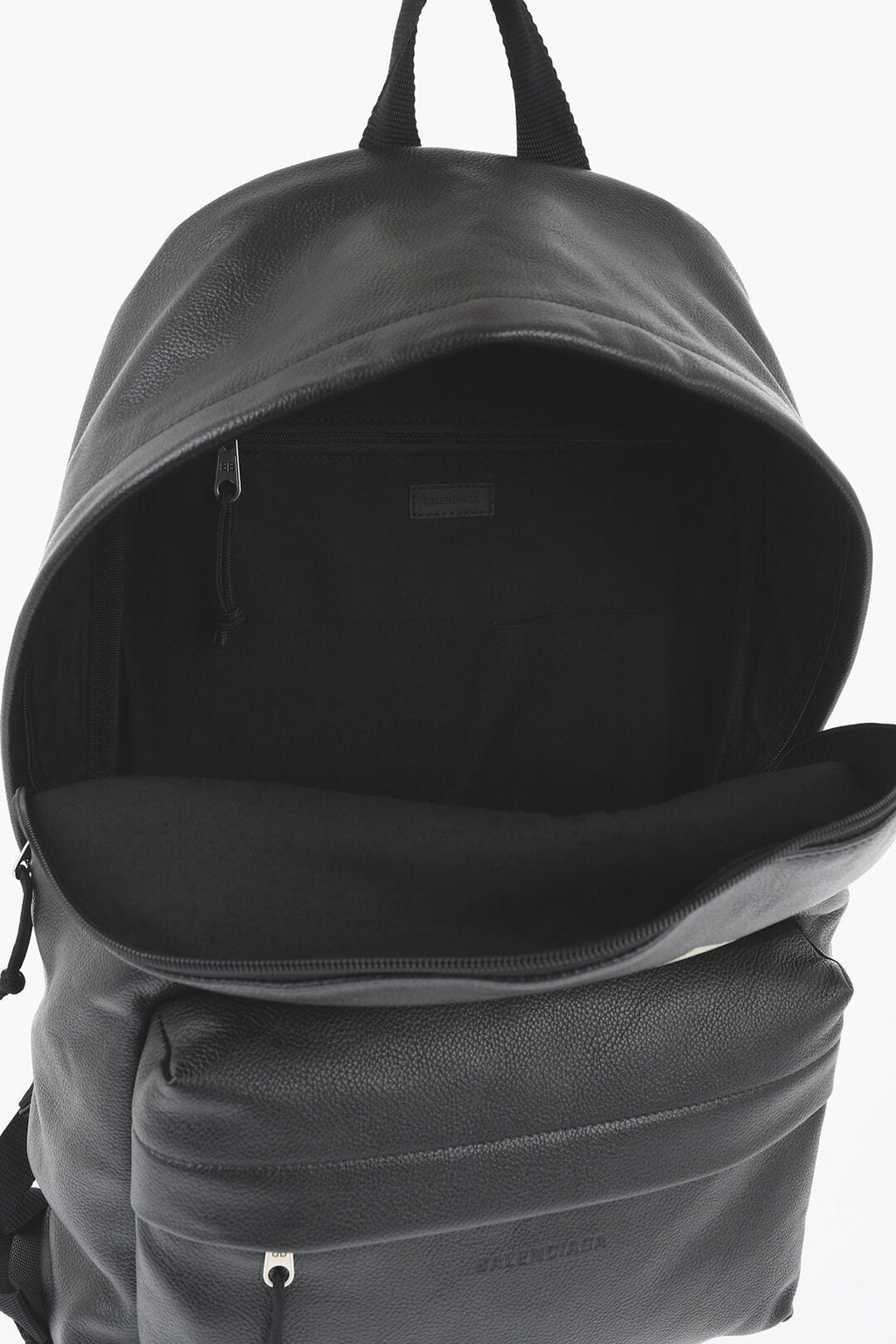 1500~Hammered Leather Backpack TAPE With Front Pocket