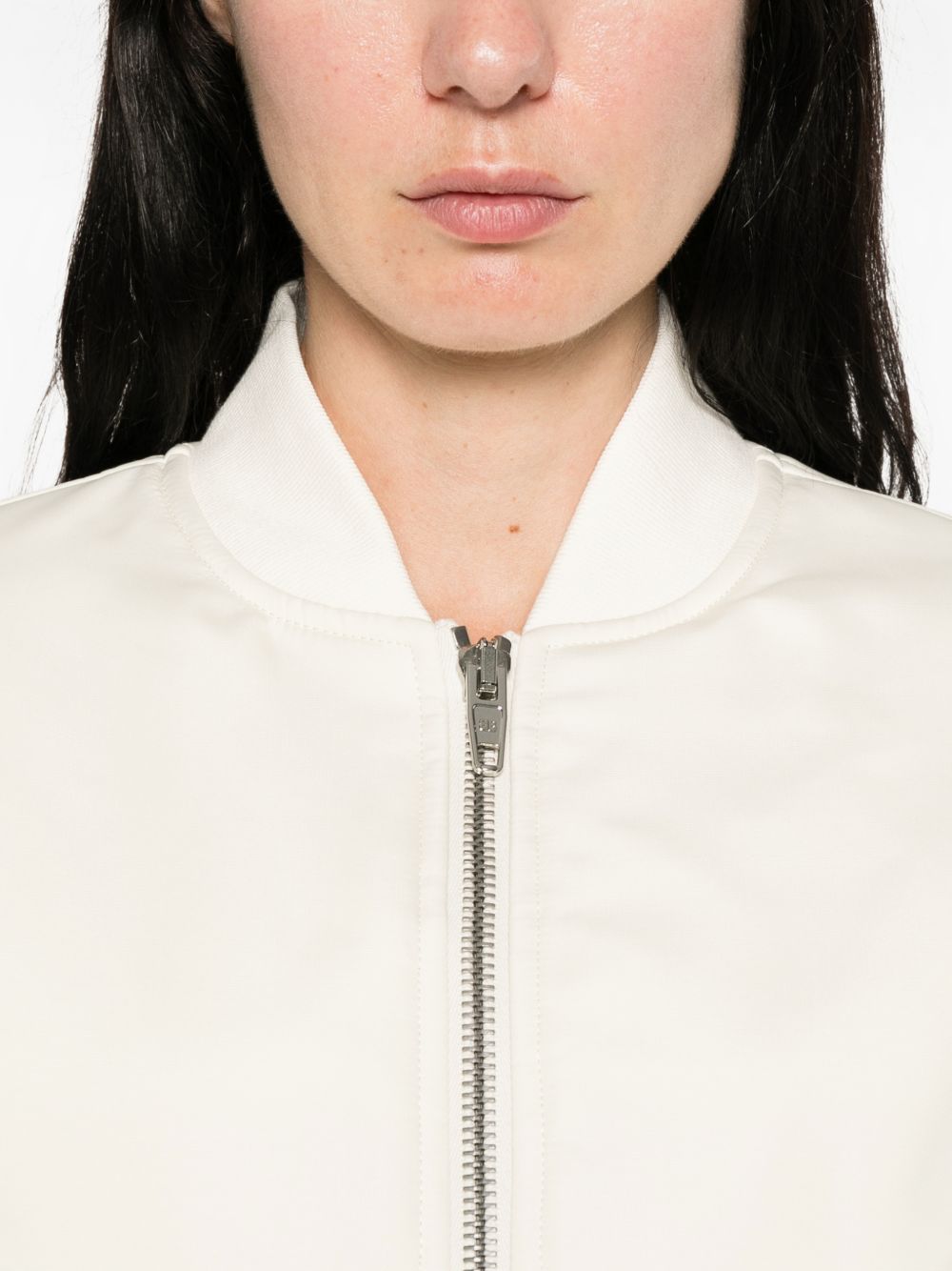 Balenciaga Women's Cropped Bomber Jacket