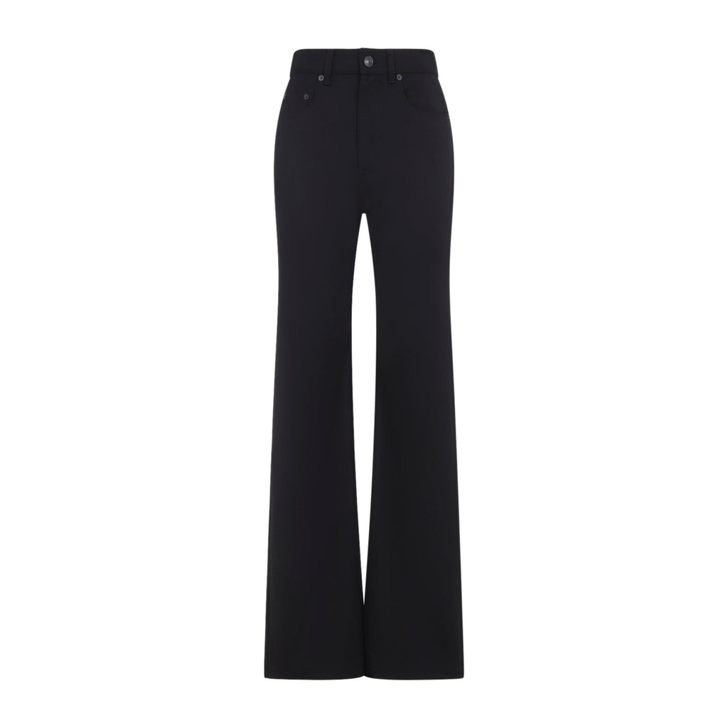 Balenciaga Straight Wool Pants Women