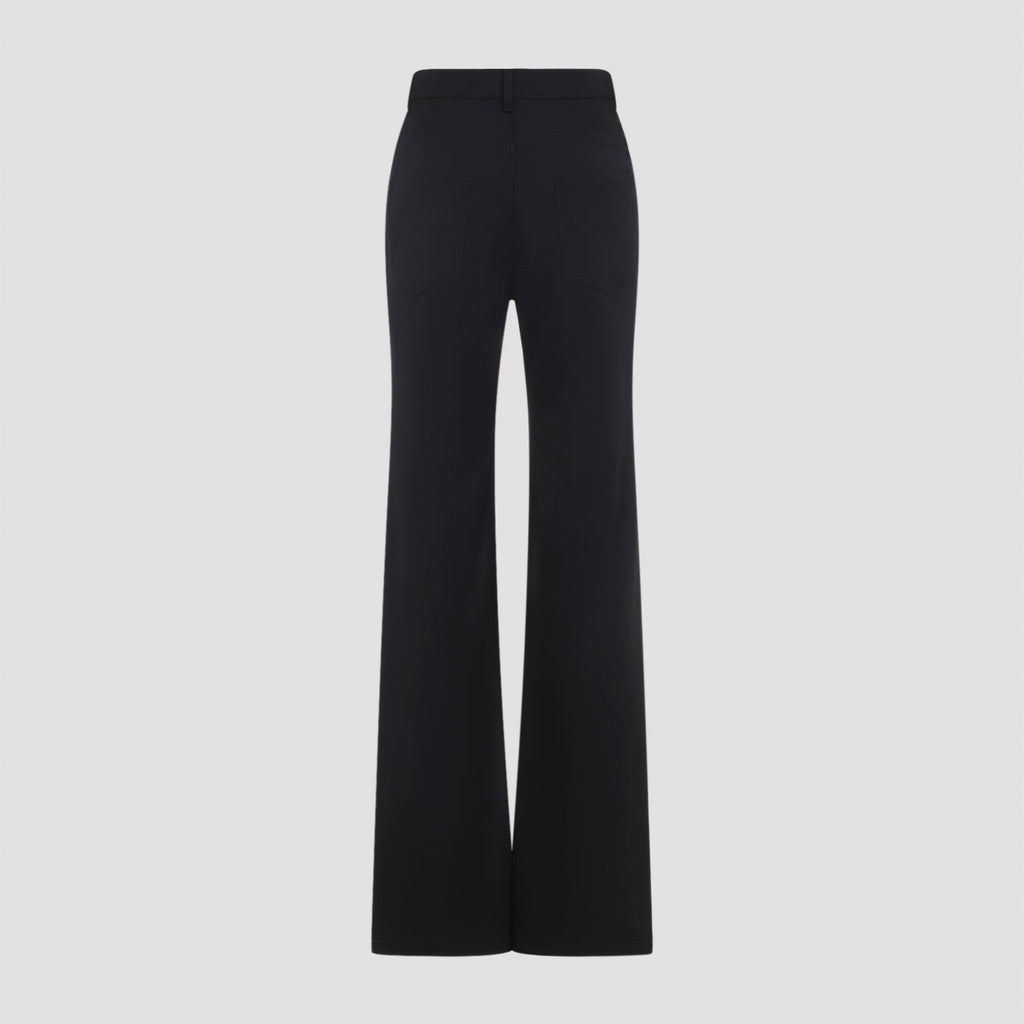 Balenciaga Straight Wool Pants Women