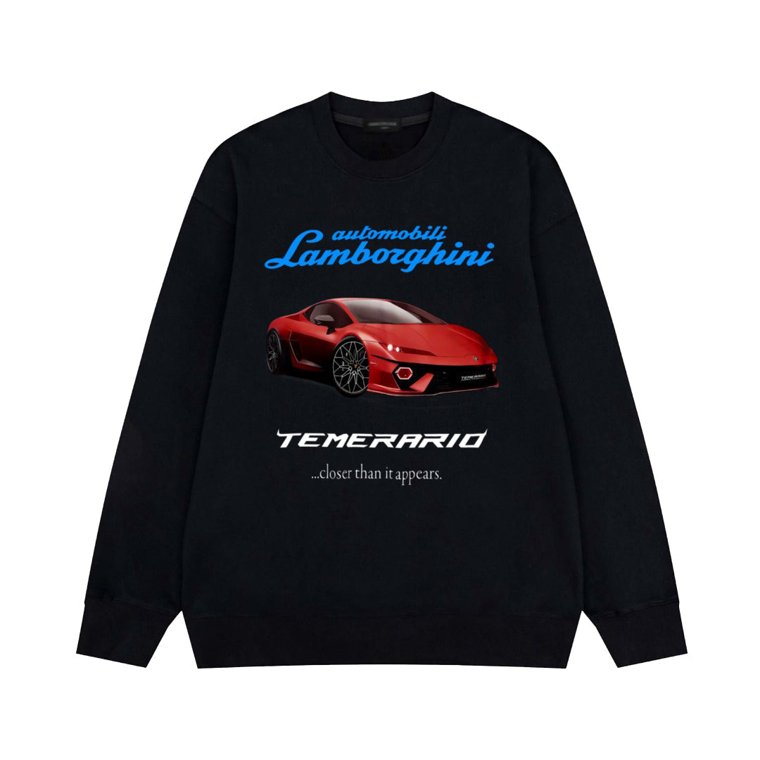 Balenciaga Crew Neck Letter Sweatshirt