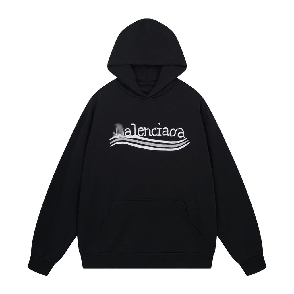 Balenciaga Couples Print Hoodie