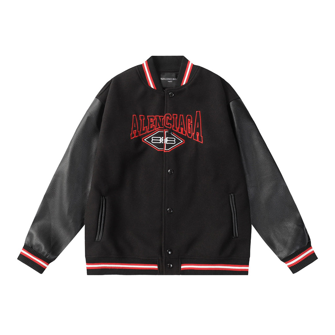 Balenciaga Men Baseball Jacket