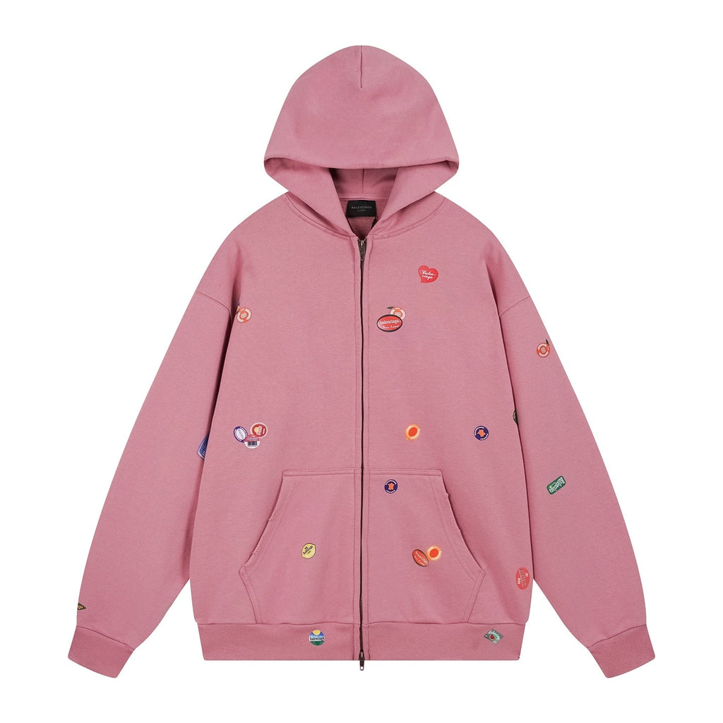 Balenciaga  Crew Neck Loose Fit Hoodie