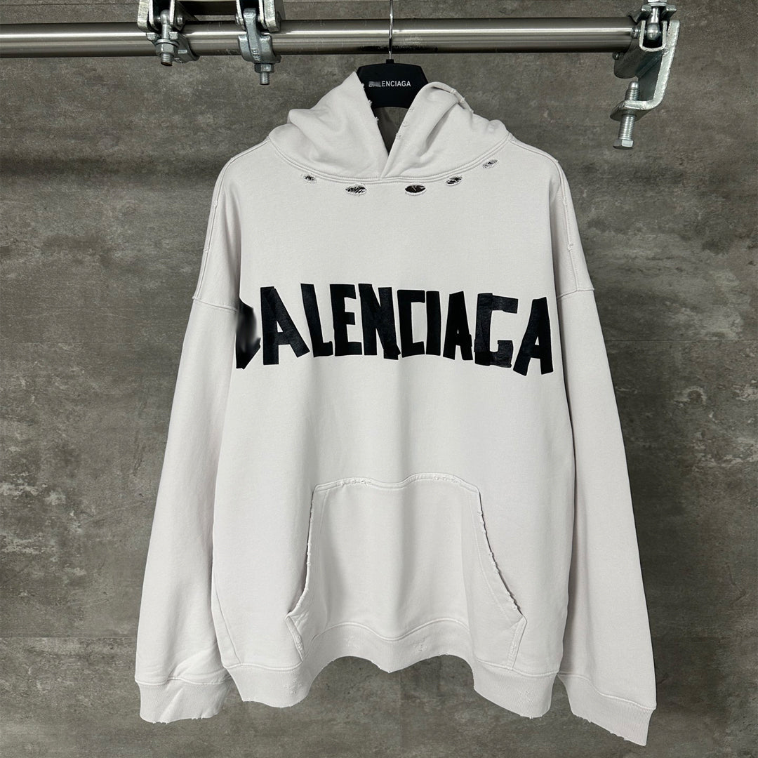 Balenciaga  Couples Loose Fit Hoodie