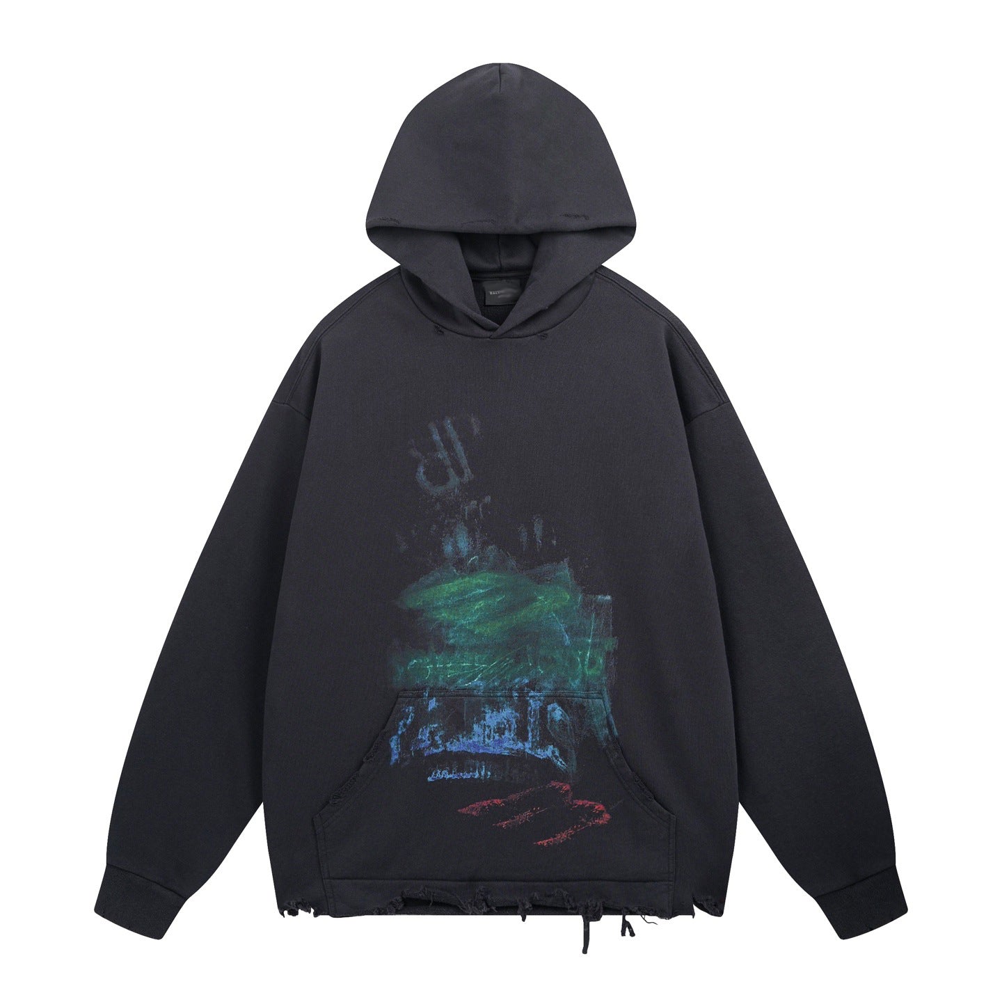 Balenciaga Men's Distressed Hoodie