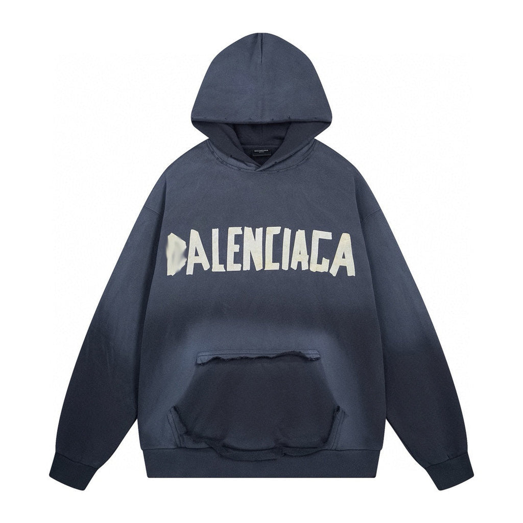 Balenciaga Print LOGO Hoodie
