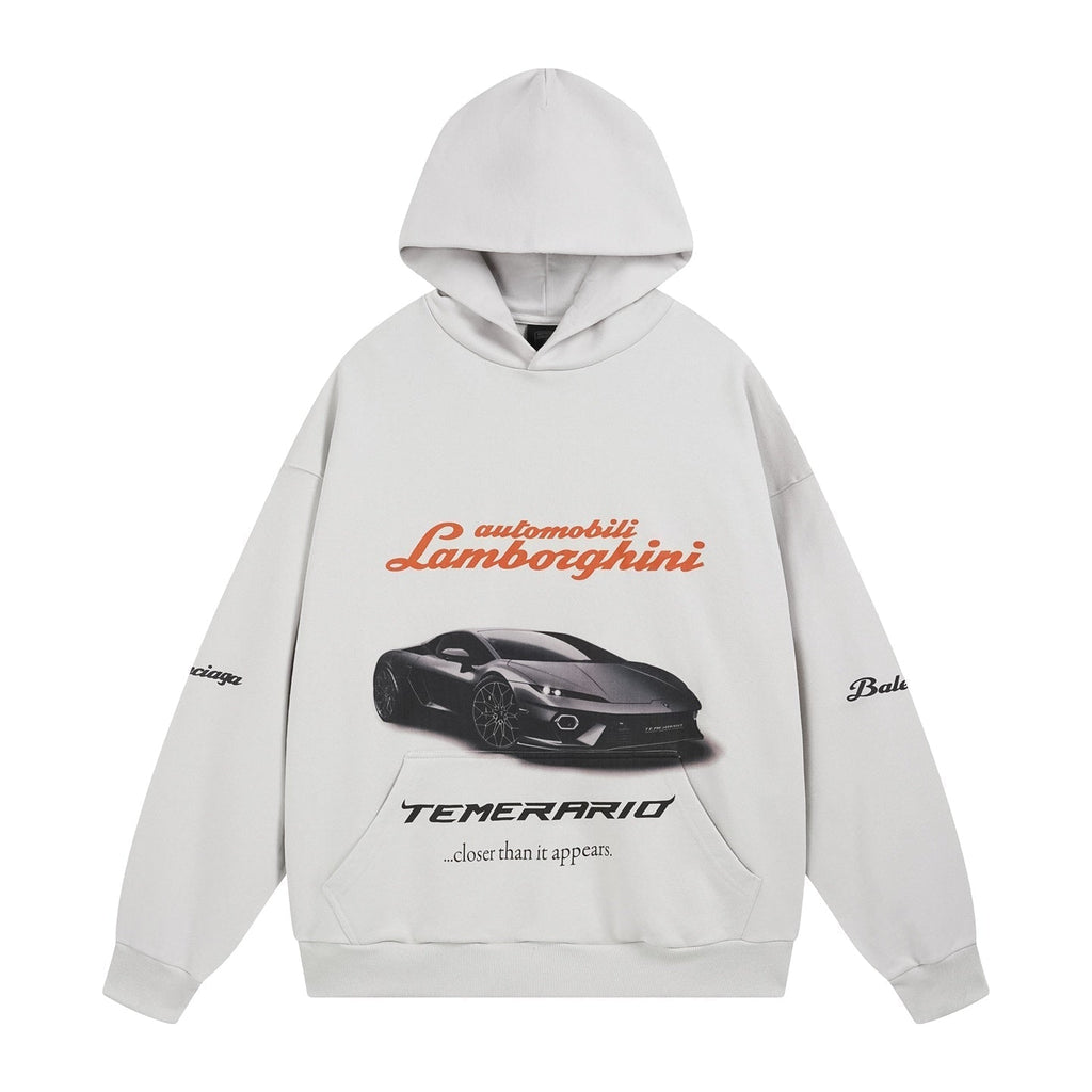 Balenciaga  New Print Couples Hoodie