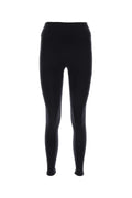 Balenciaga Women Black Stretch Nylon Leggings